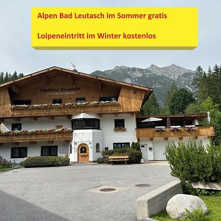 Ferienwohnung W4 Haus Ganghofer Leutasch Exterior foto