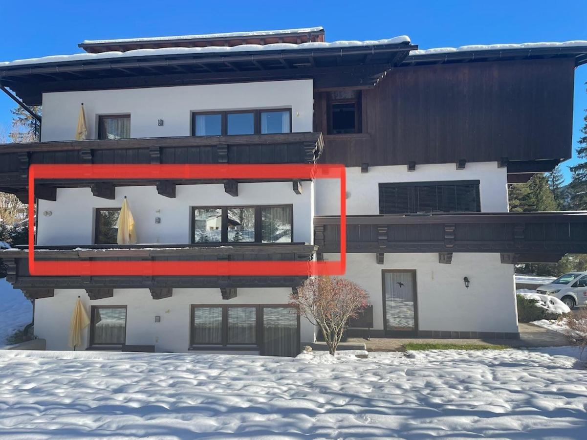 Ferienwohnung W4 Haus Ganghofer Leutasch Exterior foto