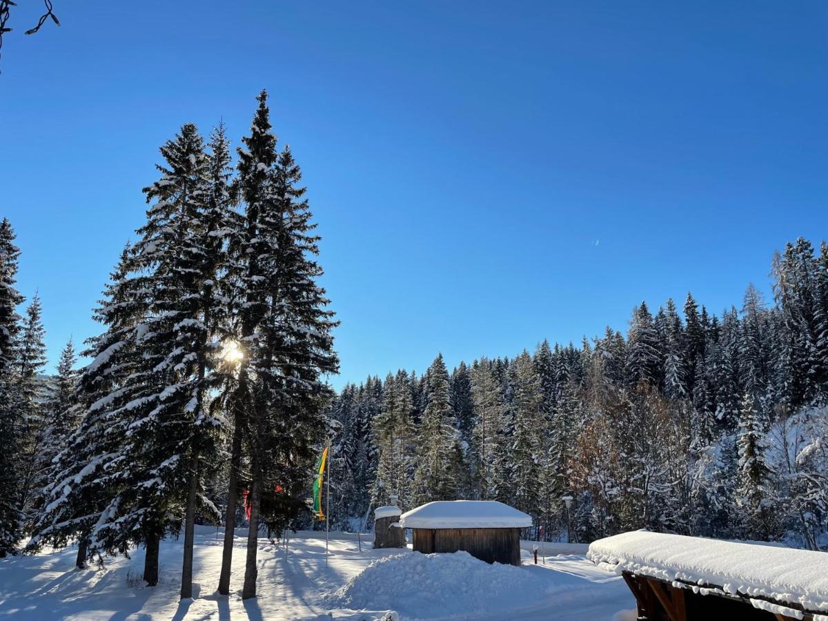 Ferienwohnung W4 Haus Ganghofer Leutasch Exterior foto