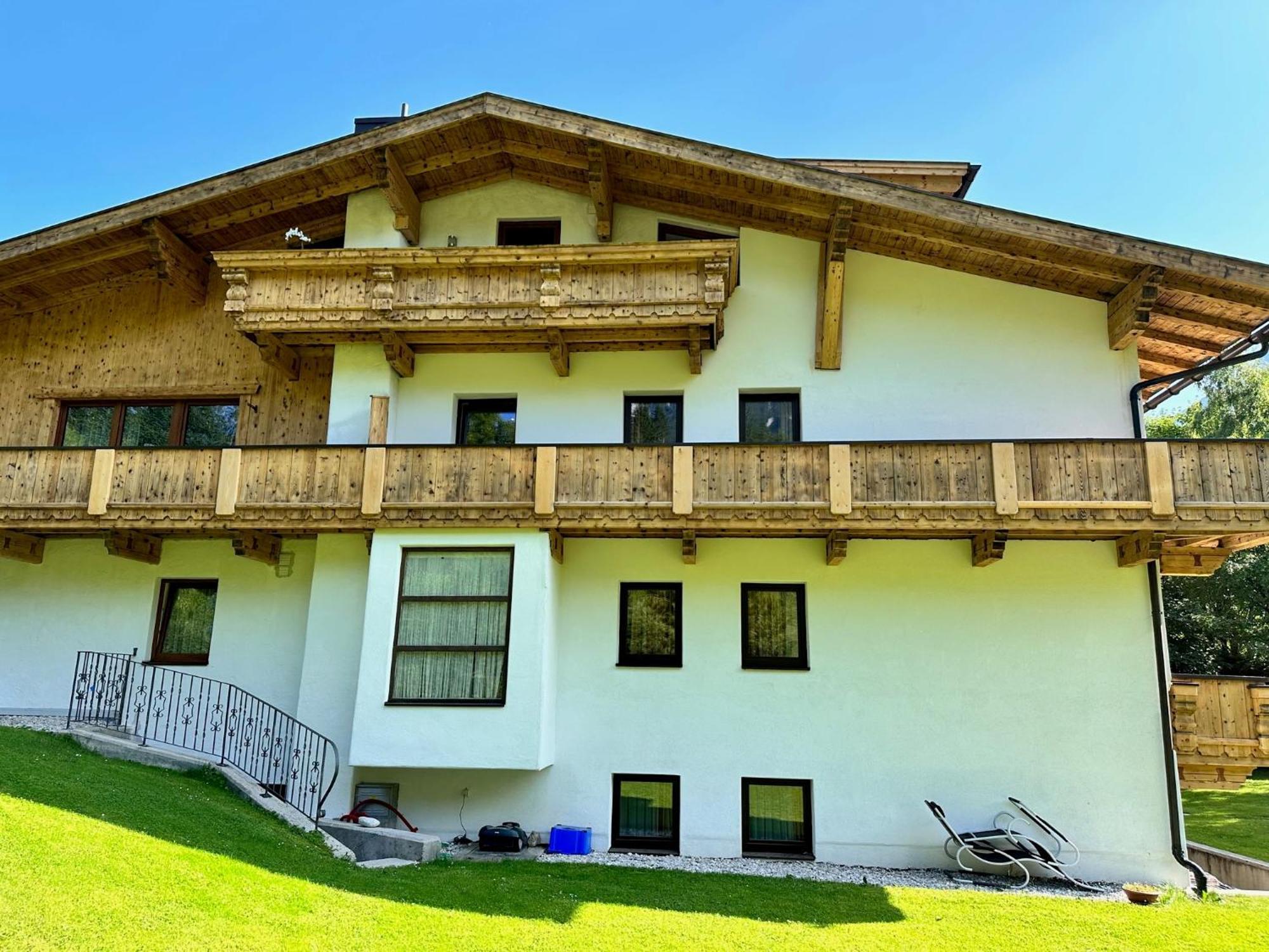 Ferienwohnung W4 Haus Ganghofer Leutasch Exterior foto