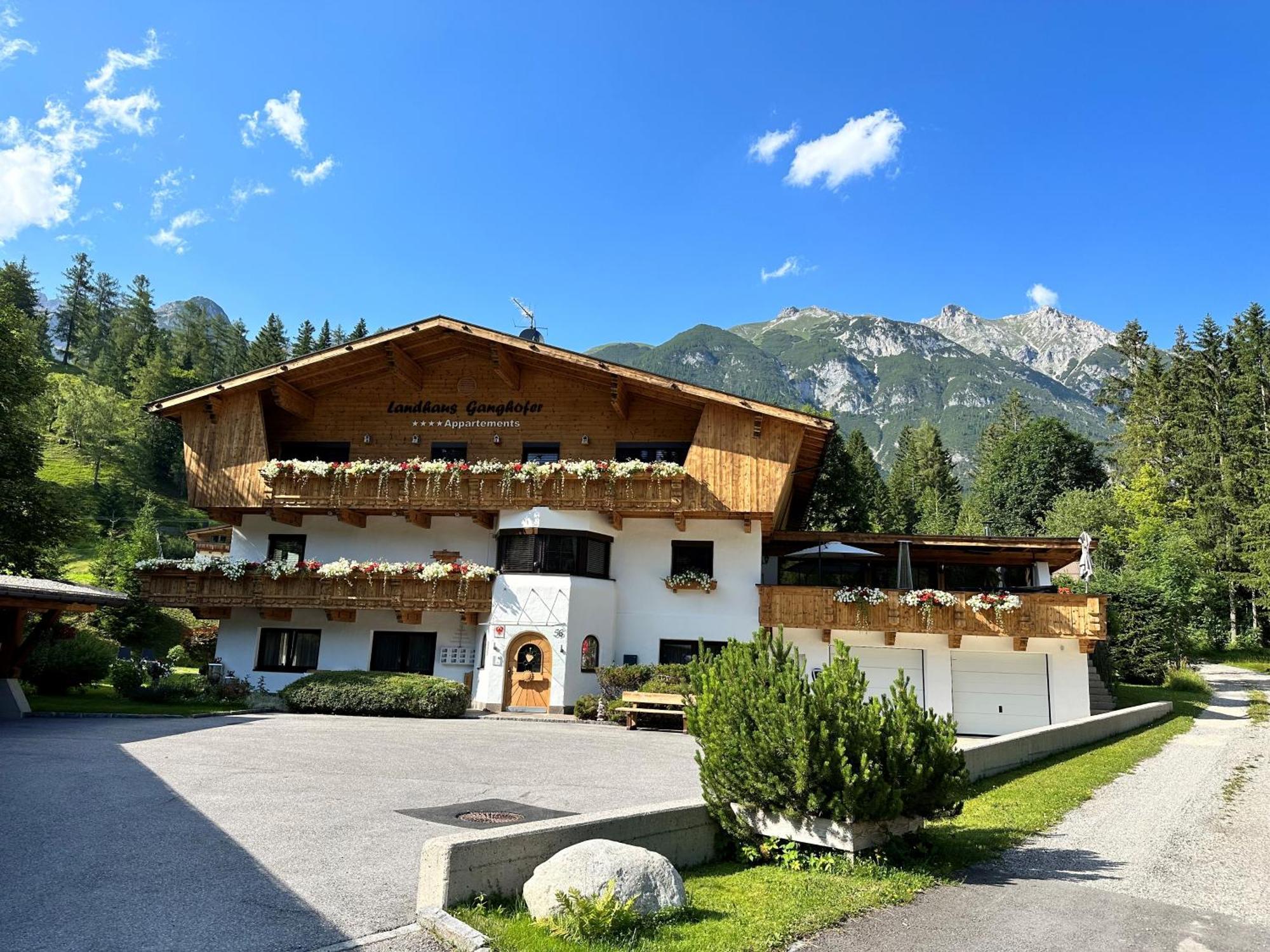 Ferienwohnung W4 Haus Ganghofer Leutasch Exterior foto